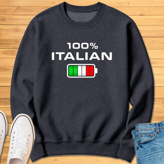 100% Italian Sweatshirt