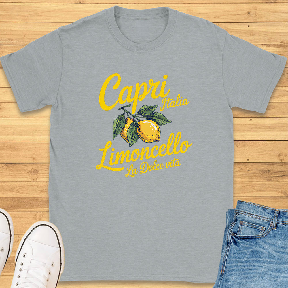 Capri Italia Limoncello La Dolce Vita T-Shirt