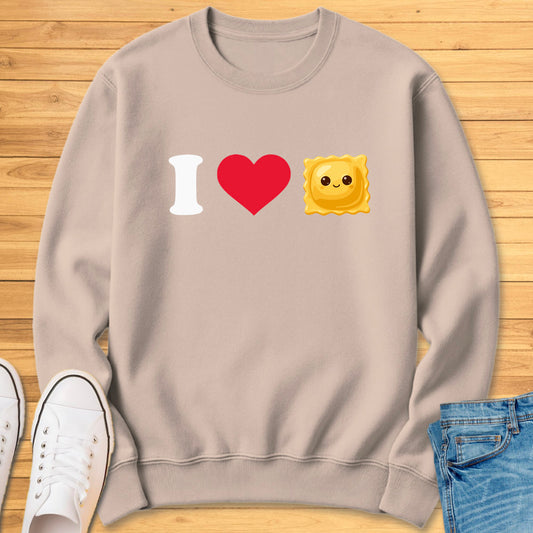 I Heart Ravioli Sweatshirt