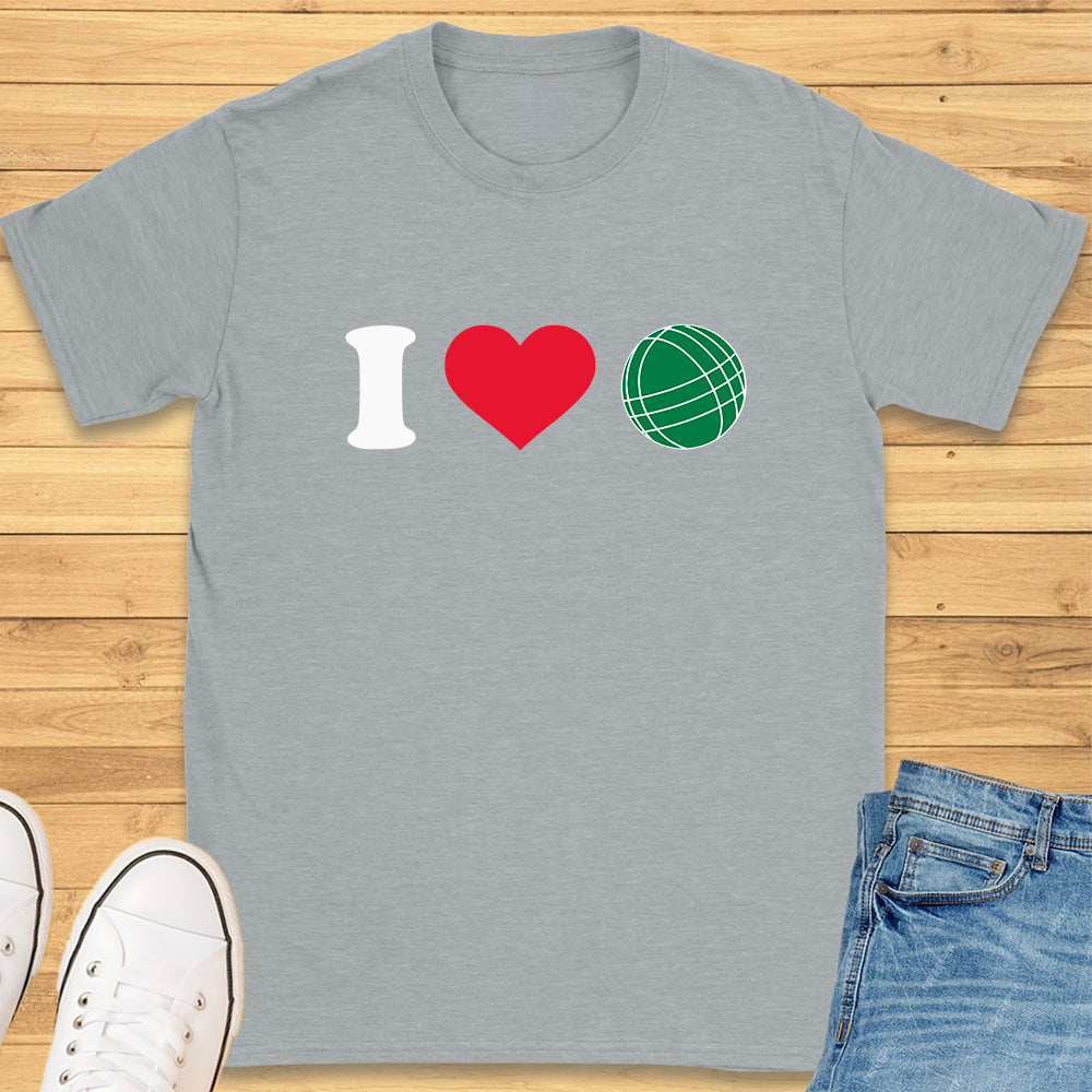 I Heart Bocce T-Shirt