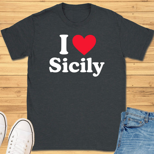 I Heart Sicily T-Shirt