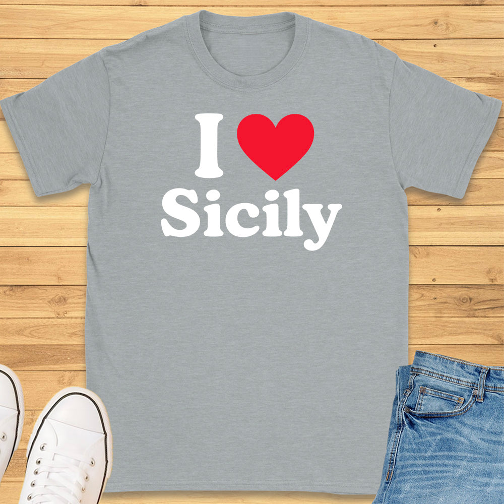I Heart Sicily T-Shirt