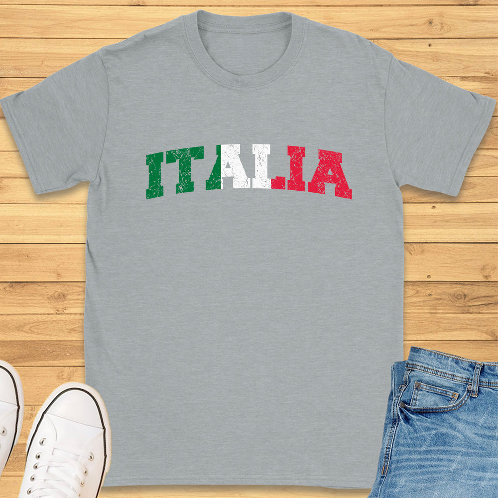 Italia Distressed T-Shirt