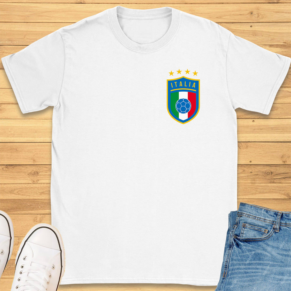 Italia Football Pocket T-Shirt