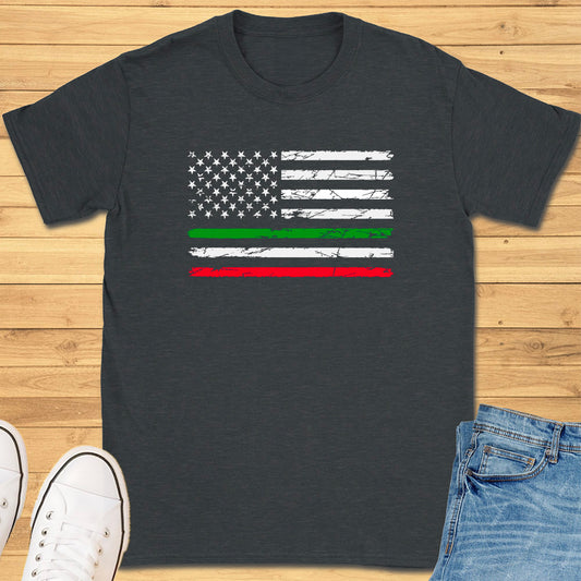 Italian American Flag T-Shirt