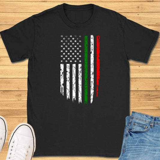 Italian American Flag T-Shirt