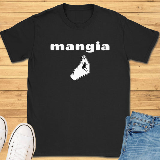 Mangia Italian Hand Gesture T-Shirt