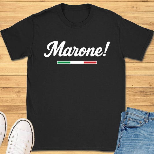Marone Cursive T-Shirt
