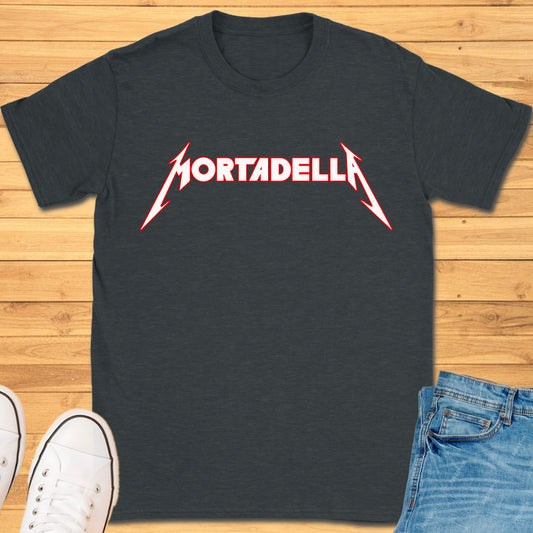 Mortadella Heavy Metal T-Shirt