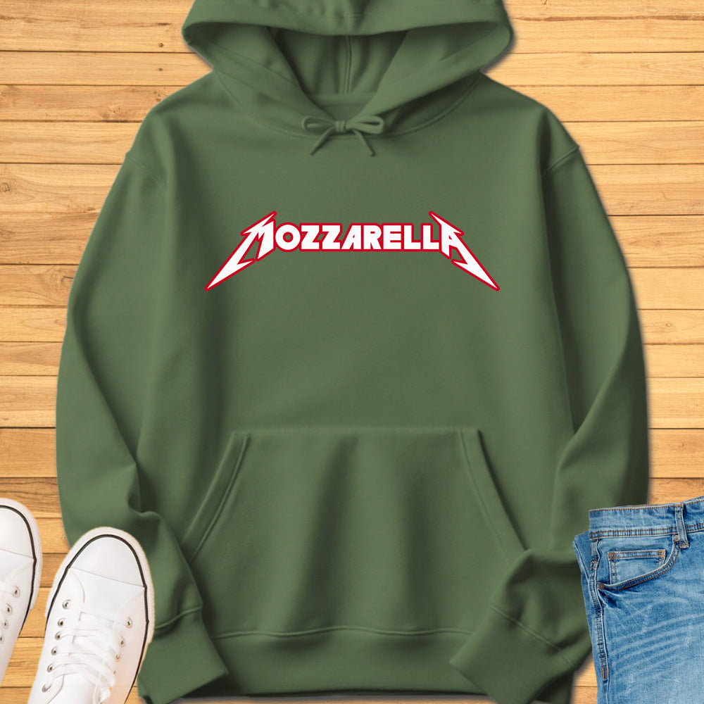 Mozzarella Heavy Metal Hoodie