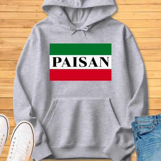 Paisan Box Flag Hoodie