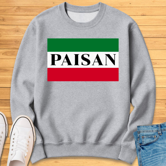 Paisan Box Flag Sweatshirt