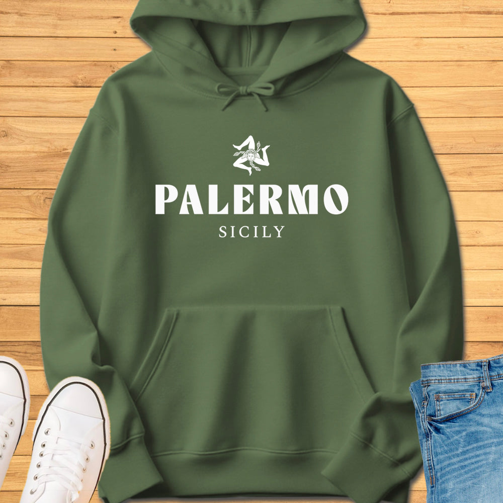 Palermo Sicily Trinacria Hoodie