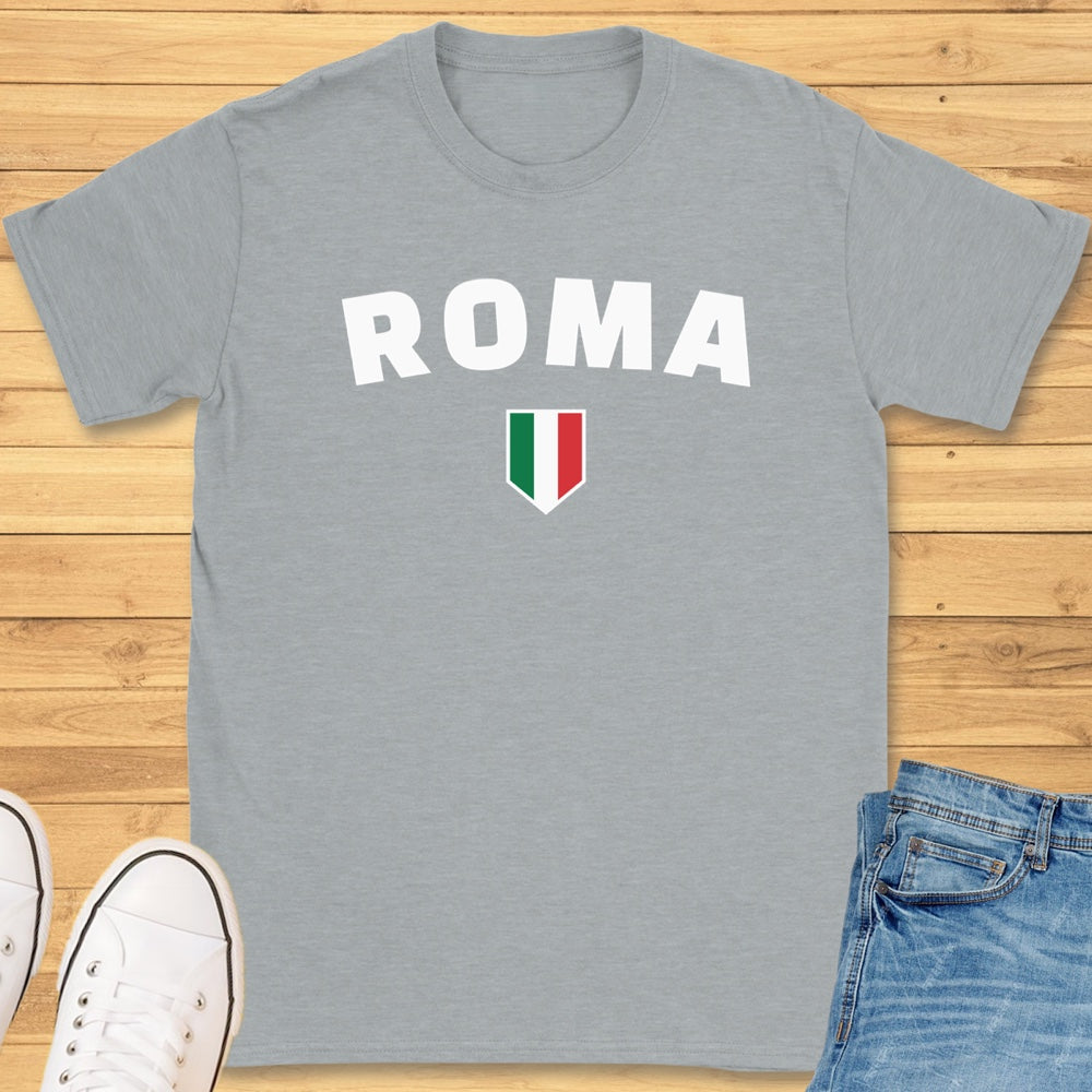 Roma Bold Shield T-Shirt