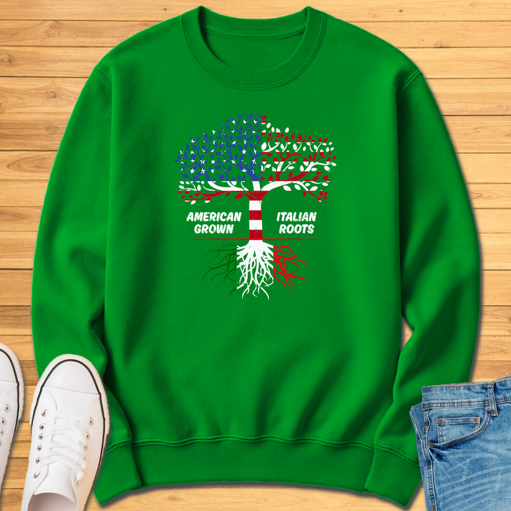 American Grown Italian Roots Sweatshirt