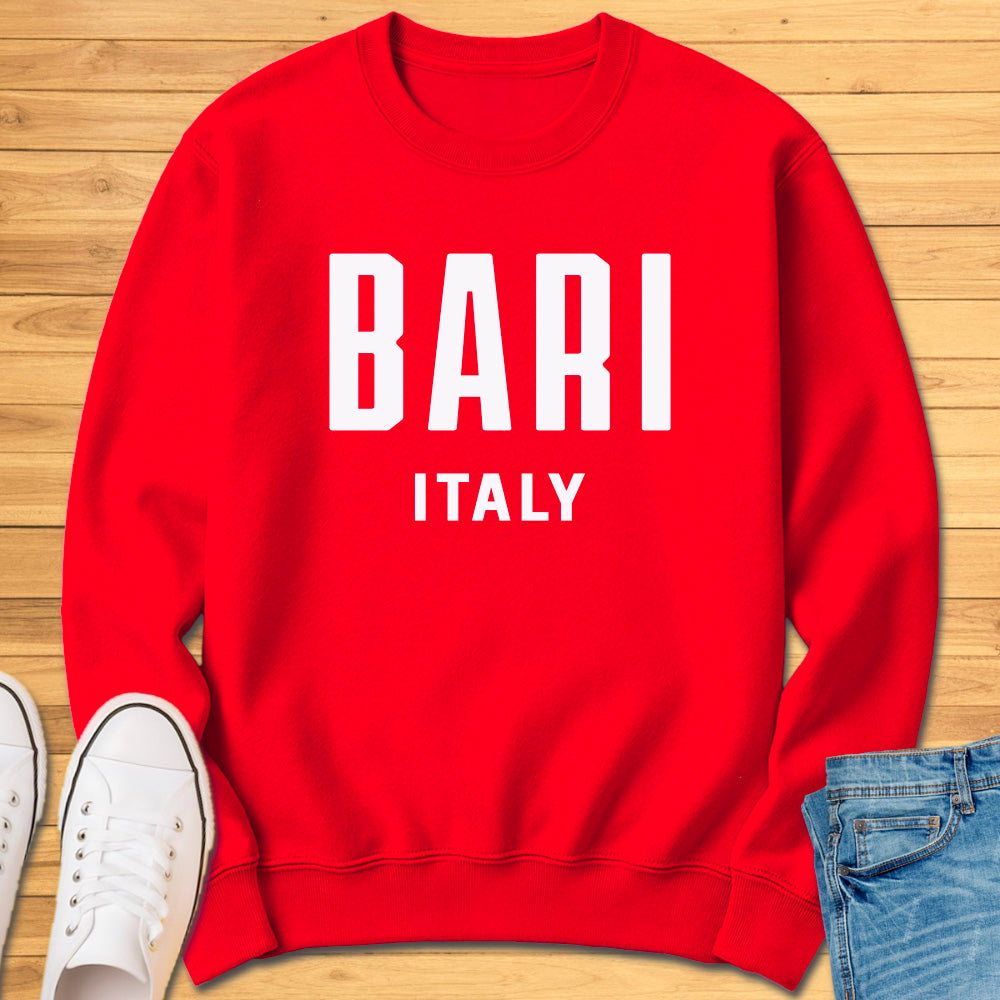 Bari Italy Modern Sweatshirt