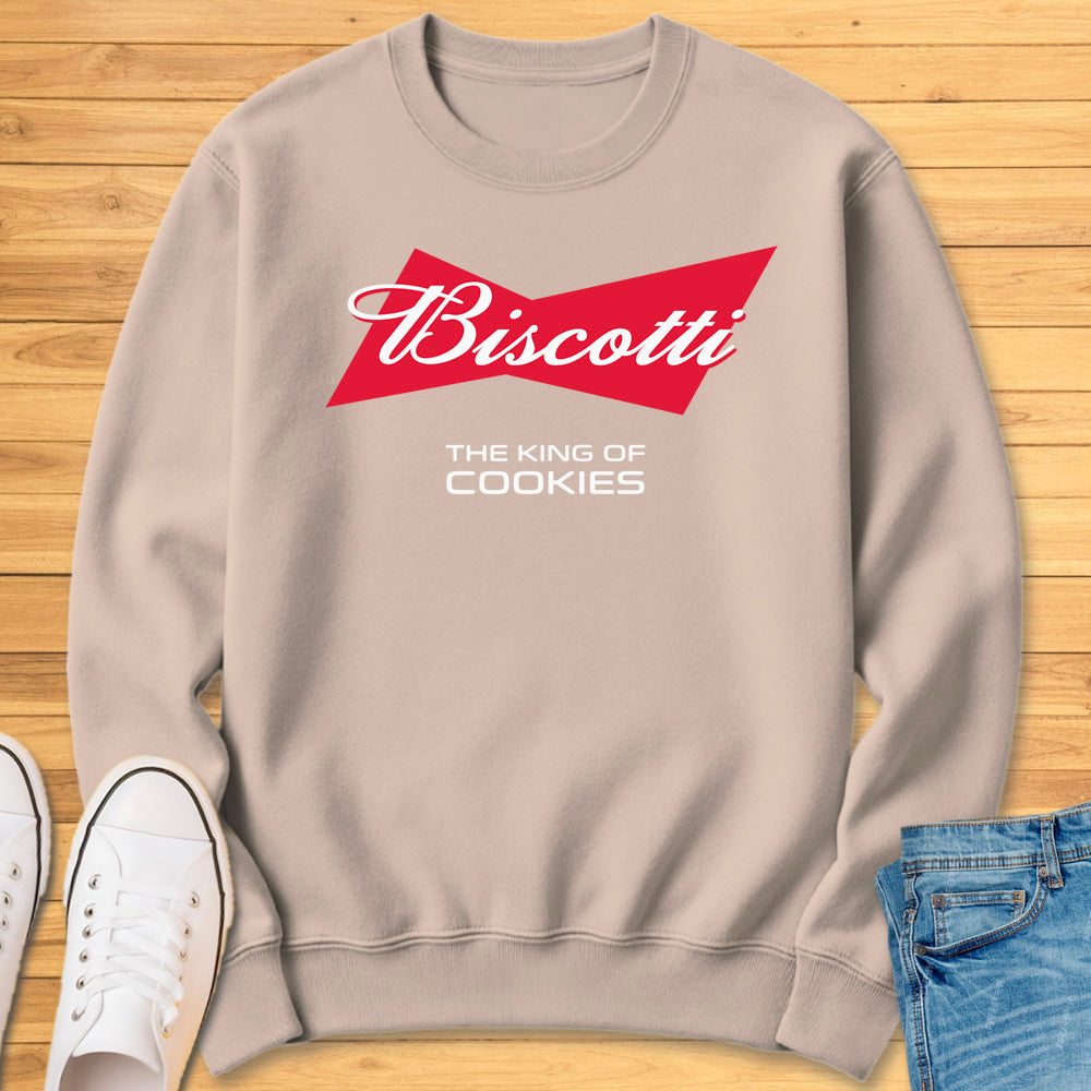 Biscotti The King of Cookies Sweatshirt