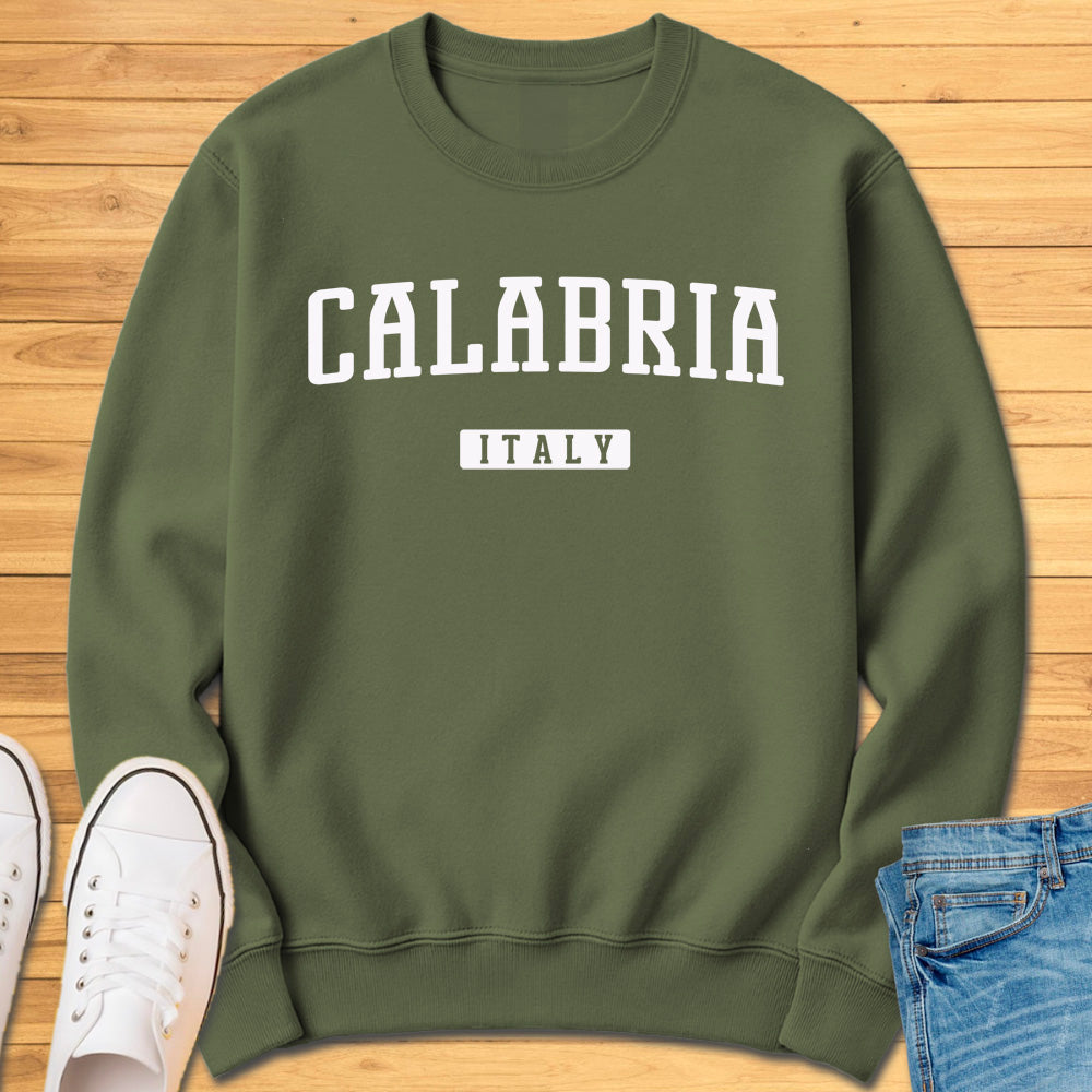 Calabria Italy Sweatshirt