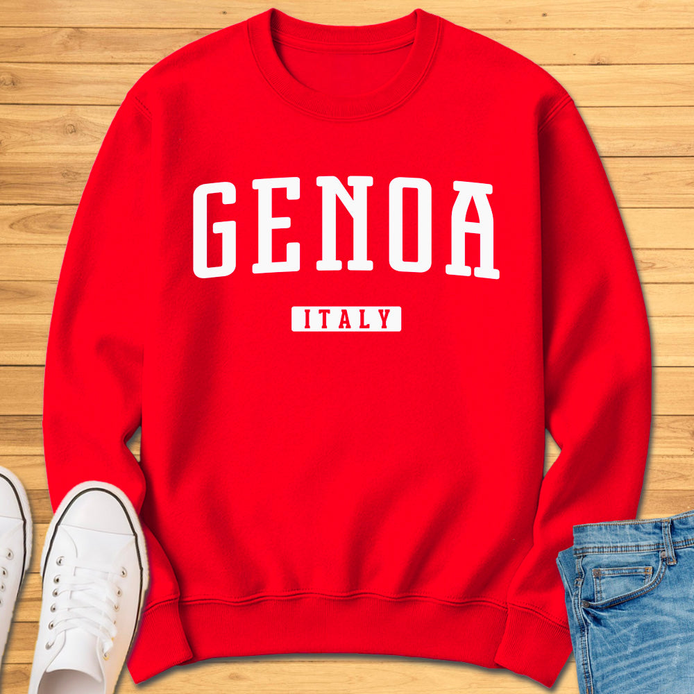 Genoa Italy Sweatshirt