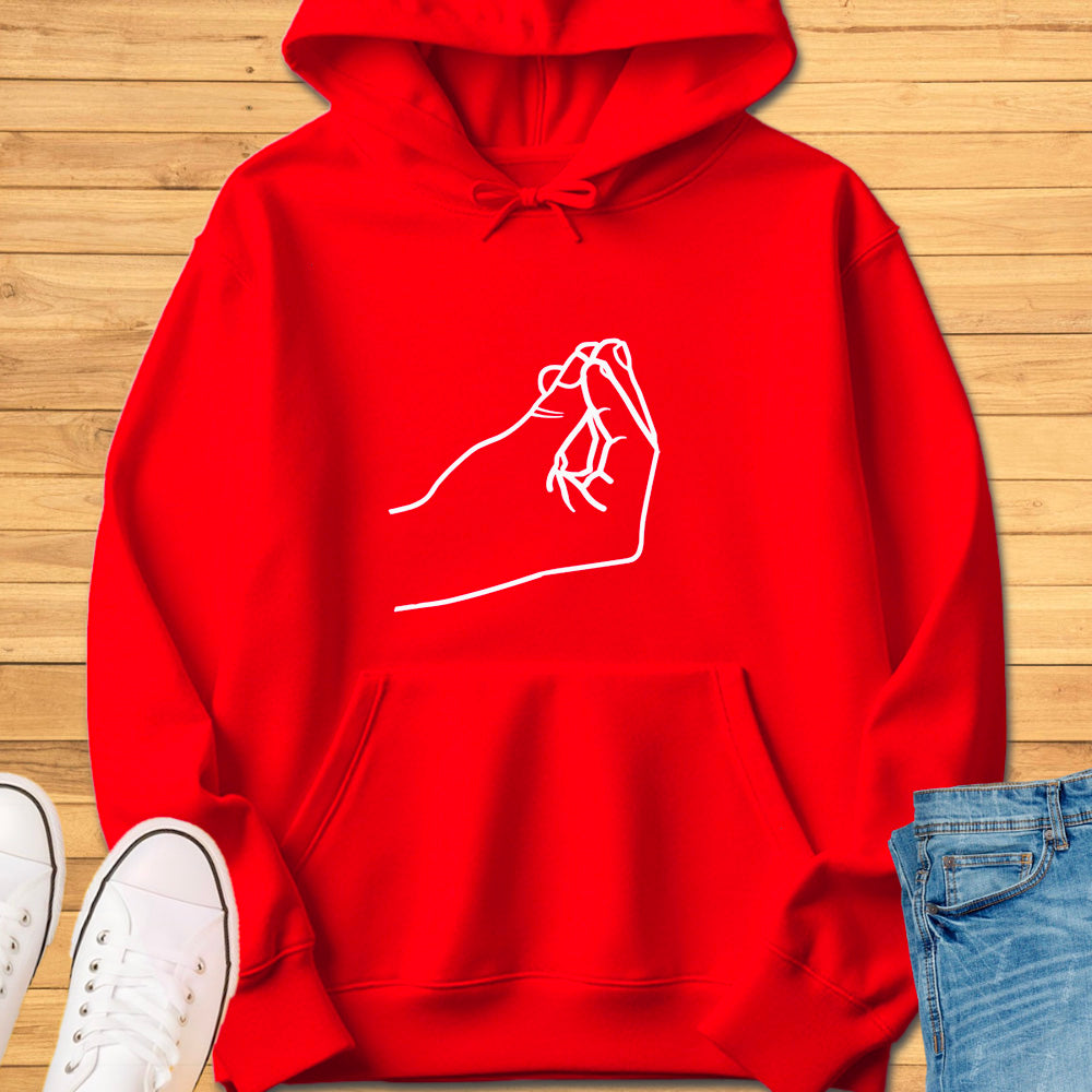 Italian Pinched Fingers Hoodie