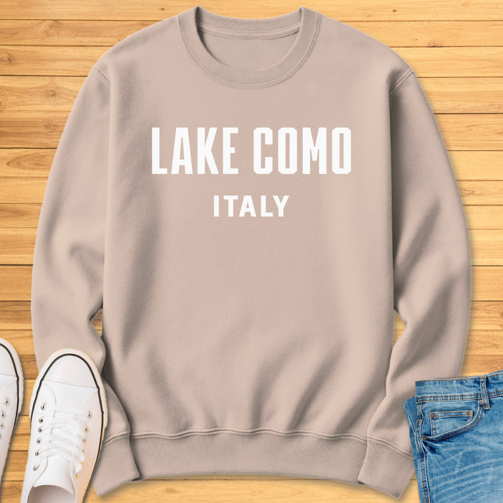 Lake Como Italy Sweatshirt