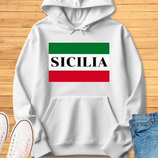 Sicilia Box Flag Hoodie