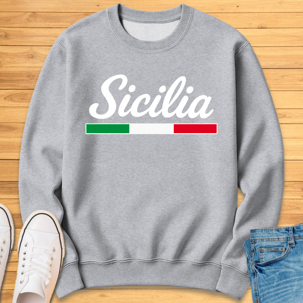 Sicilia Cursive Sweatshirt