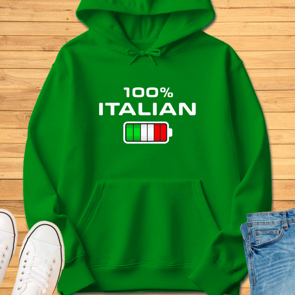 100% Italian Hoodie