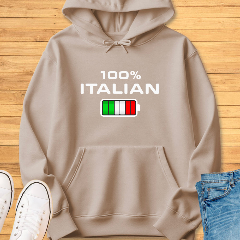 100% Italian Hoodie