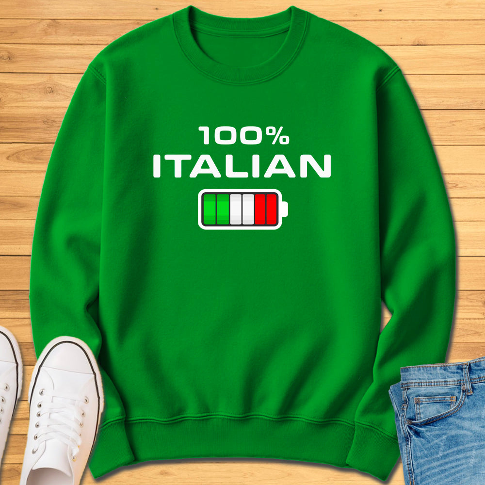 100% Italian Sweatshirt