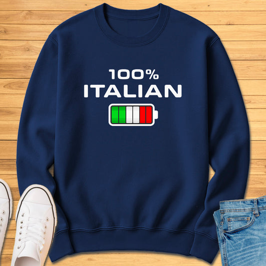 100% Italian Sweatshirt