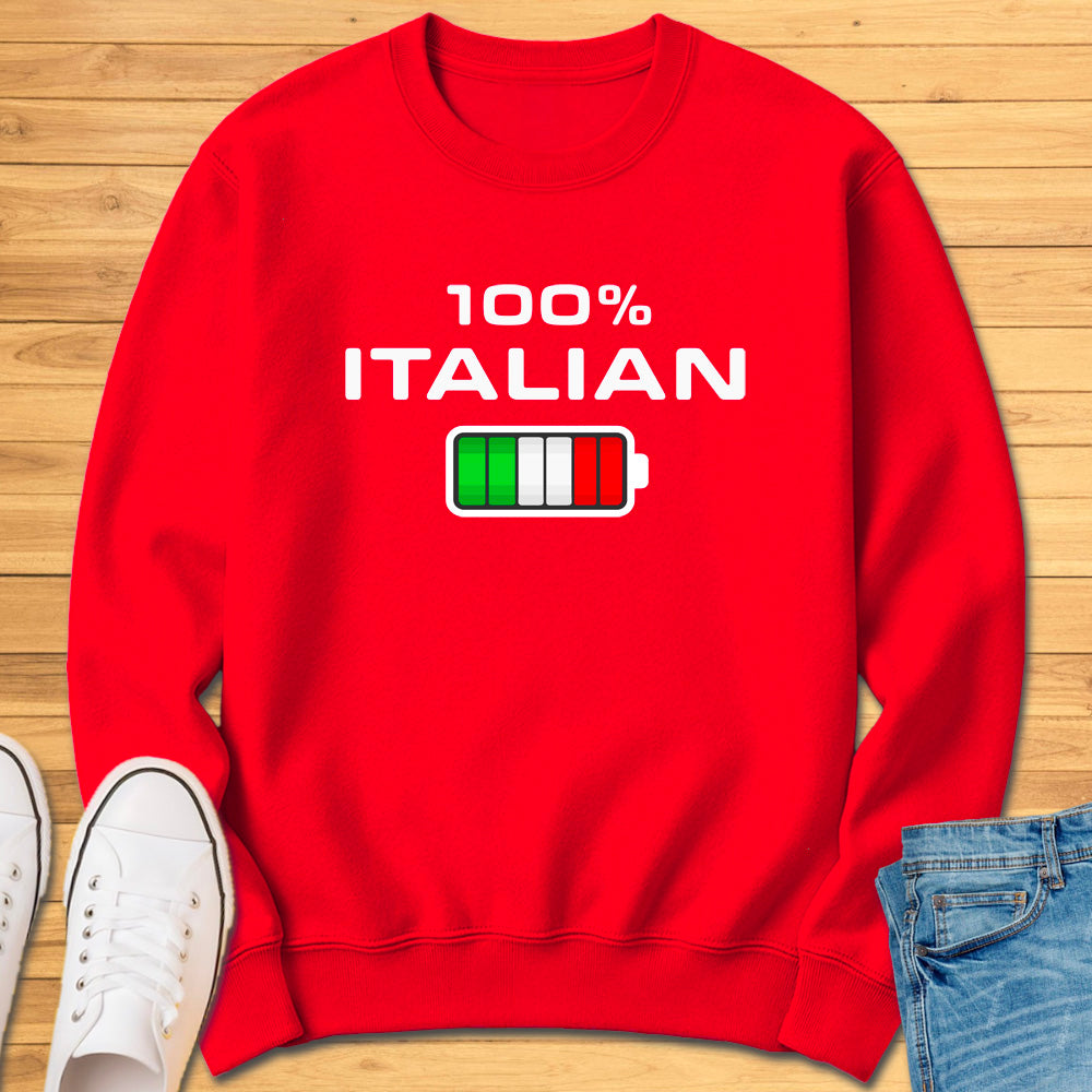 100% Italian Sweatshirt