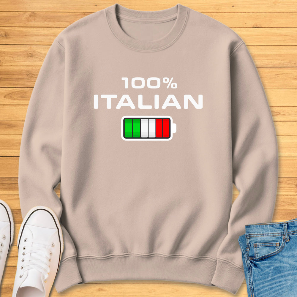100% Italian Sweatshirt