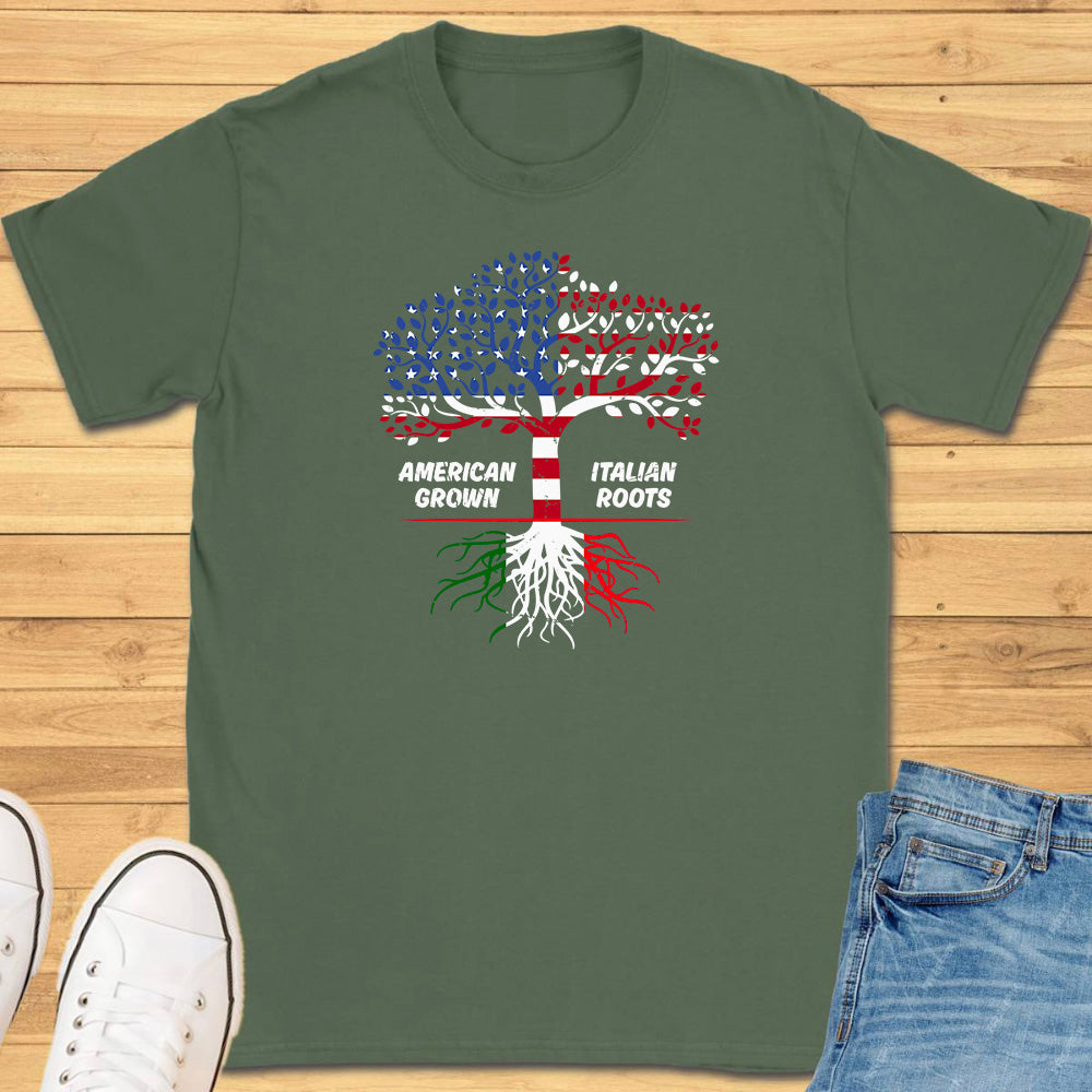 American Grown Italian Roots T-Shirt