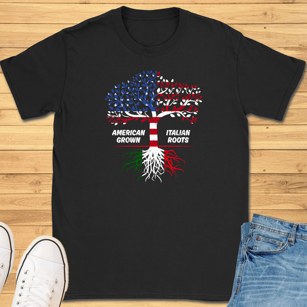 American Grown Italian Roots T-Shirt