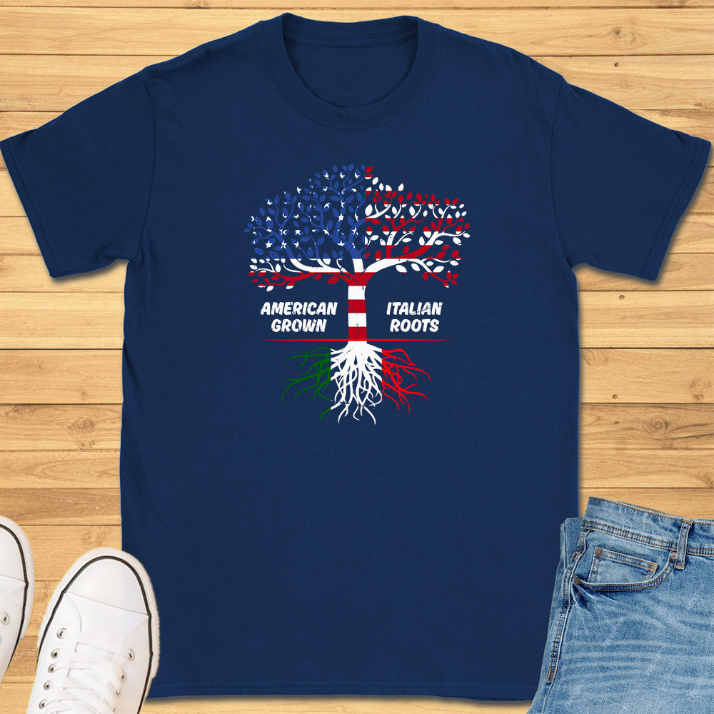 American Grown Italian Roots T-Shirt