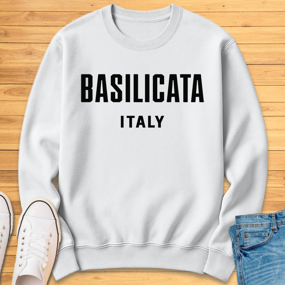 Basilicata Italy Modern Sweatshirt