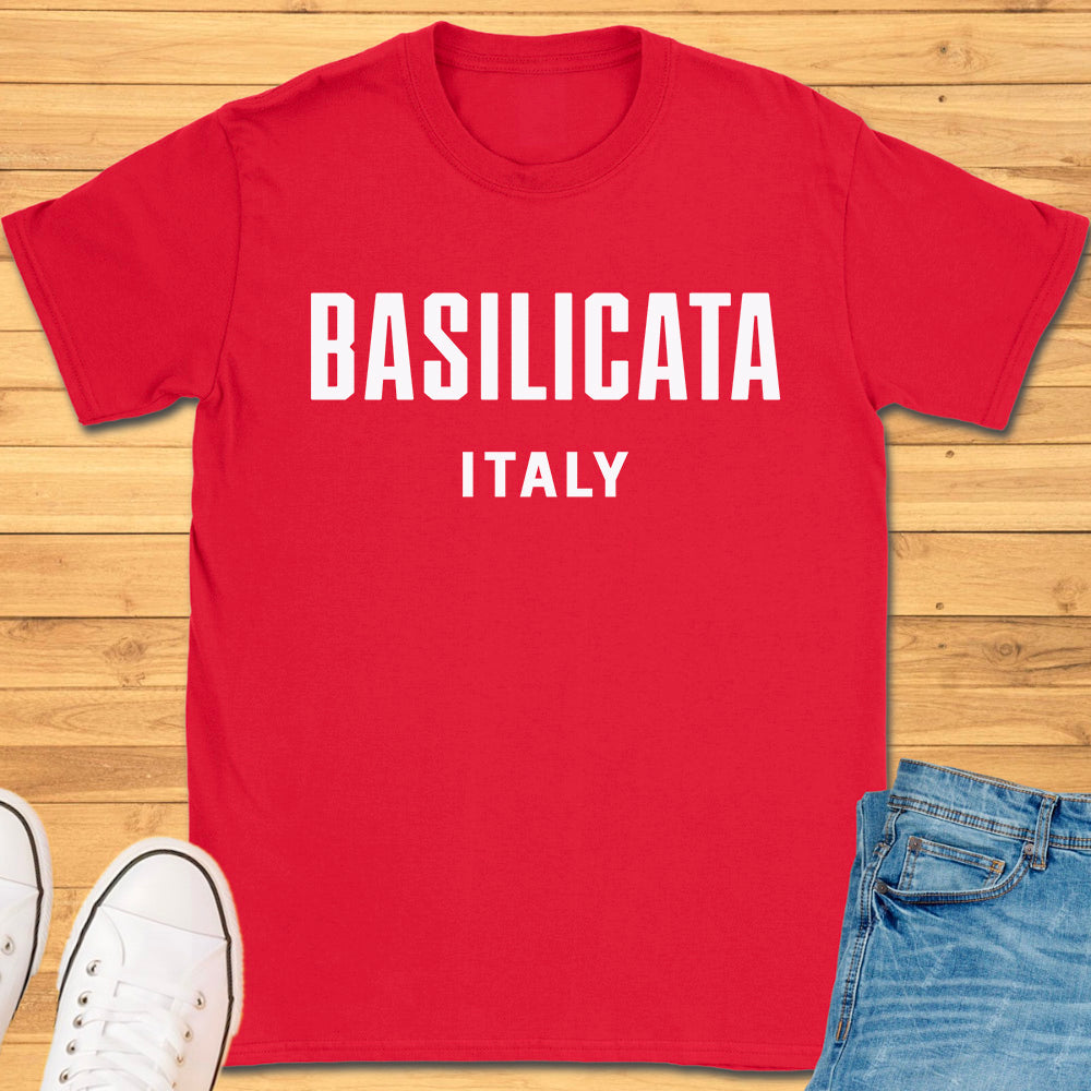 Basilicata Italy Modern T-Shirt