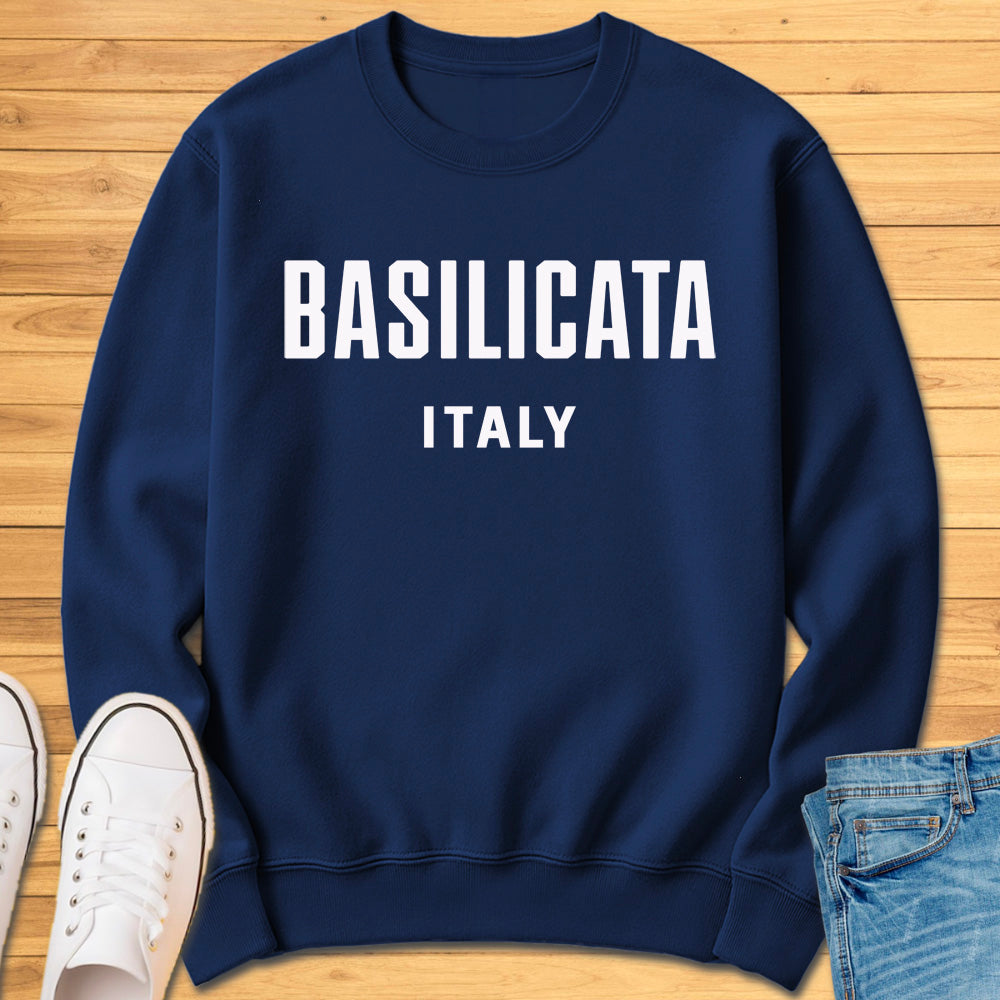 Basilicata Italy Modern Sweatshirt
