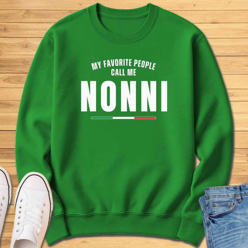 Call Me Nonni Sweatshirt
