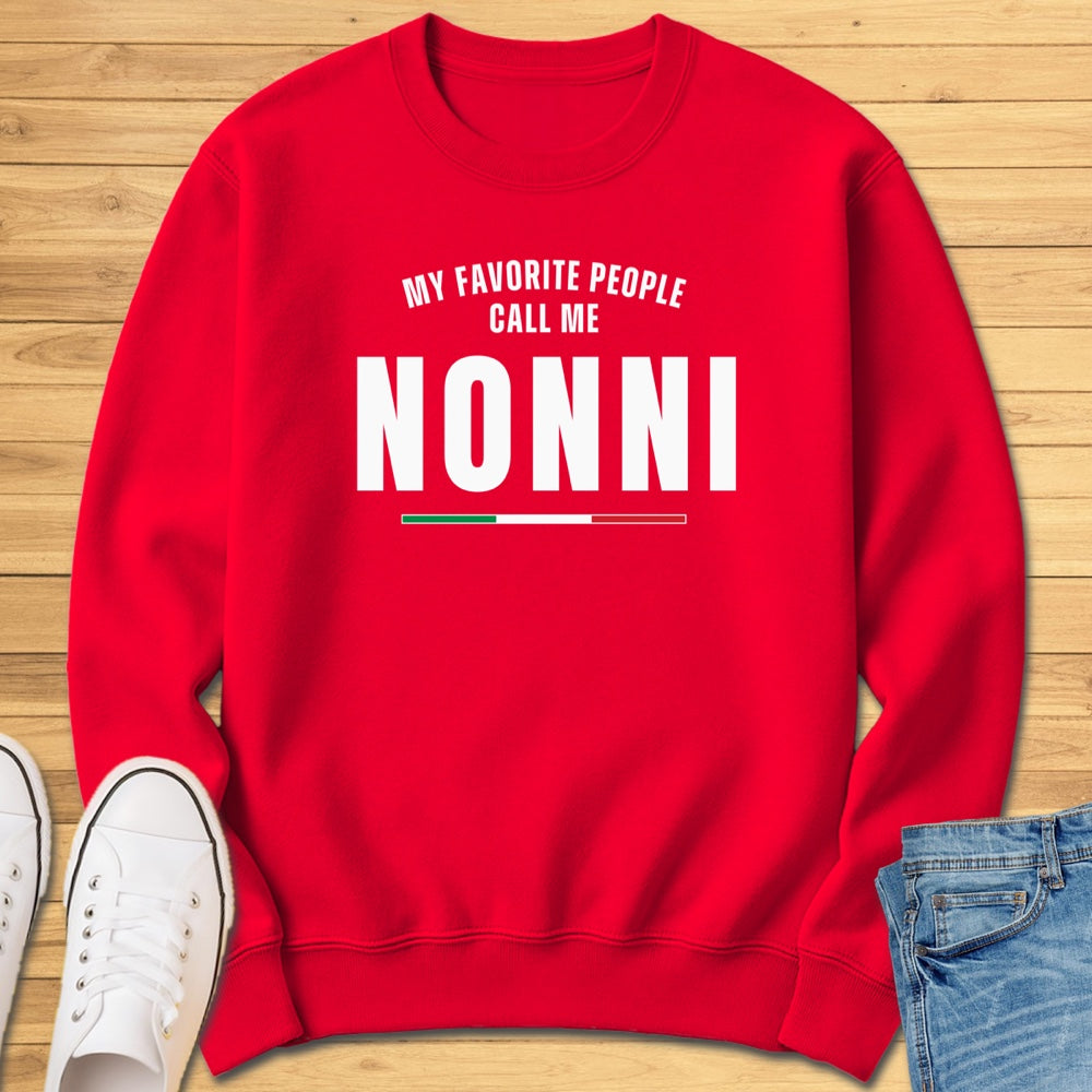 Call Me Nonni Sweatshirt