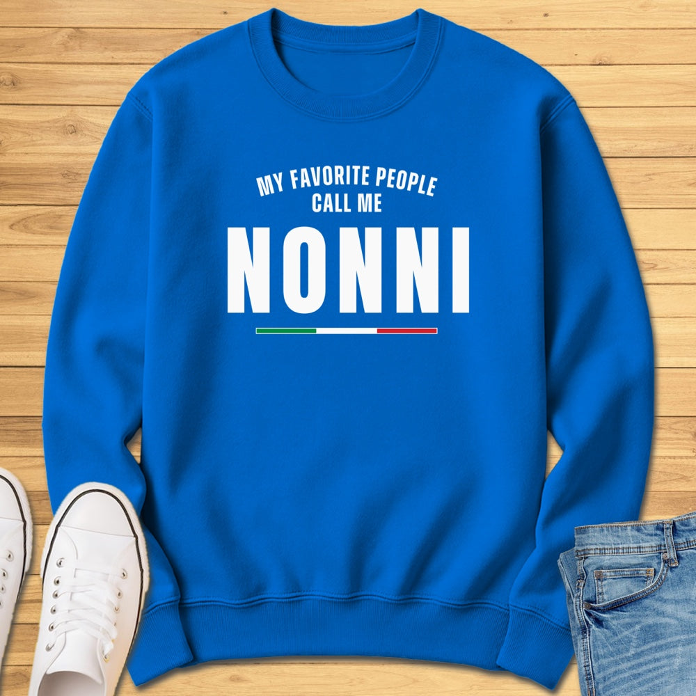 Call Me Nonni Sweatshirt