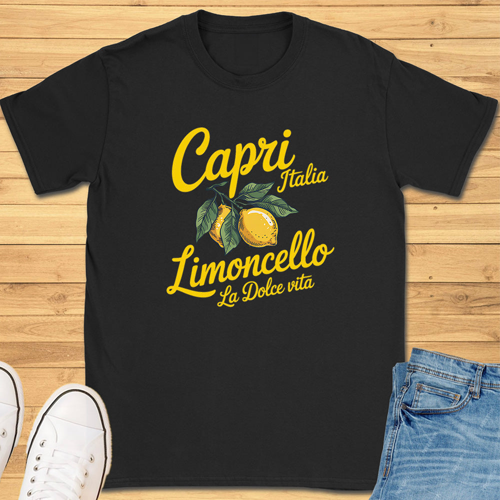 Capri Italia Limoncello La Dolce Vita T-Shirt