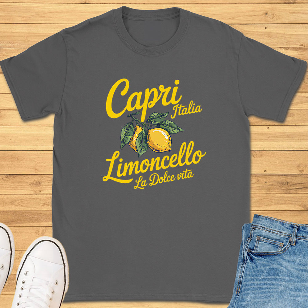 Capri Italia Limoncello La Dolce Vita T-Shirt