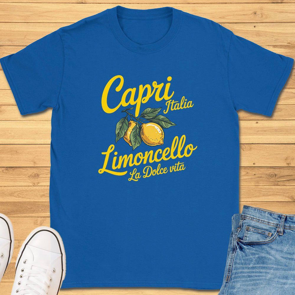 Capri Italia Limoncello La Dolce Vita T-Shirt