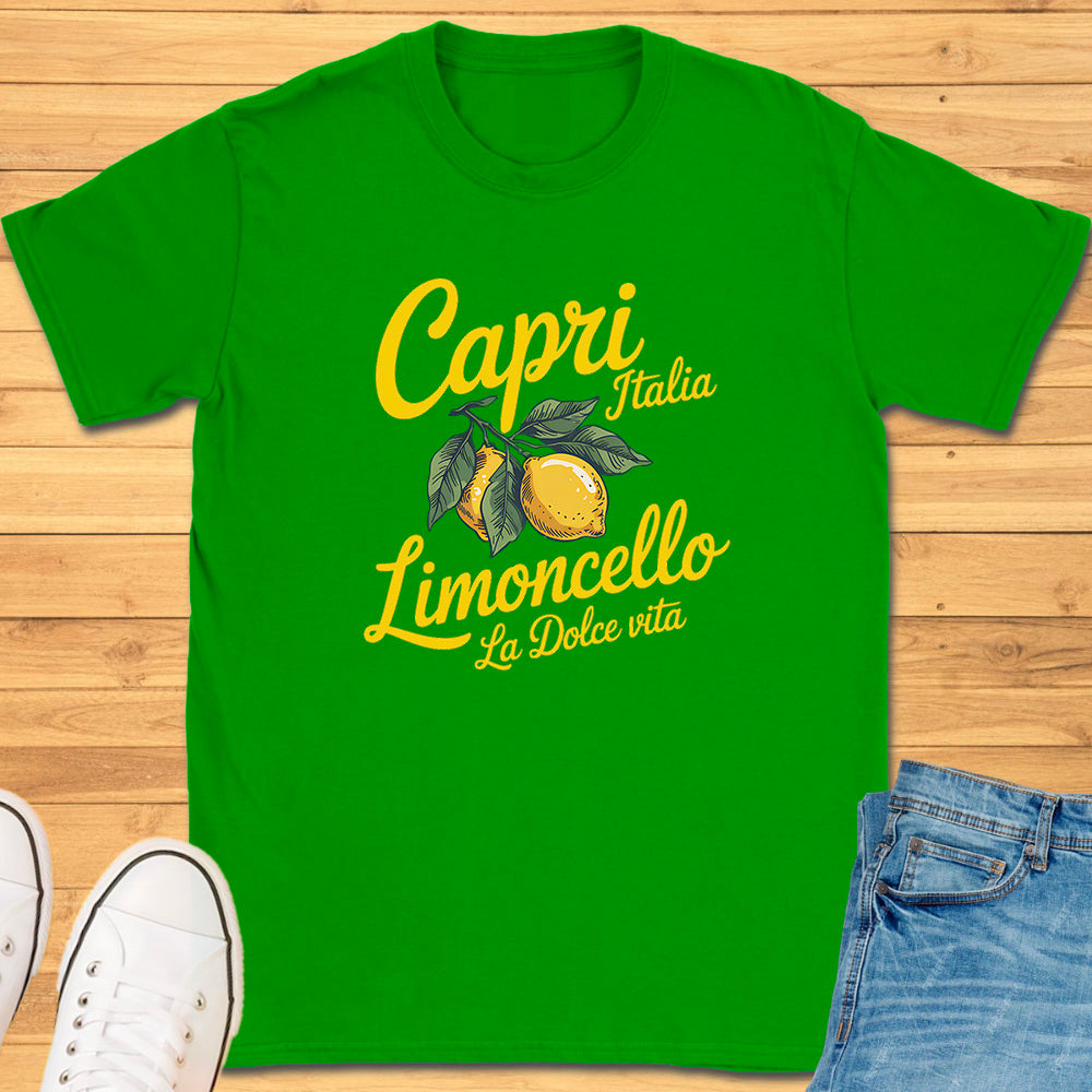 Capri Italia Limoncello La Dolce Vita T-Shirt