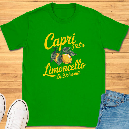 Capri Italia Limoncello La Dolce Vita T-Shirt