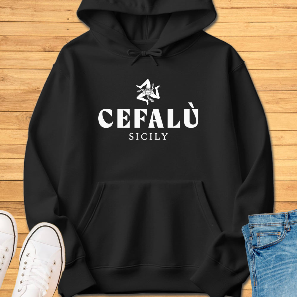 Cefalù Sicily Trinacria Hoodie