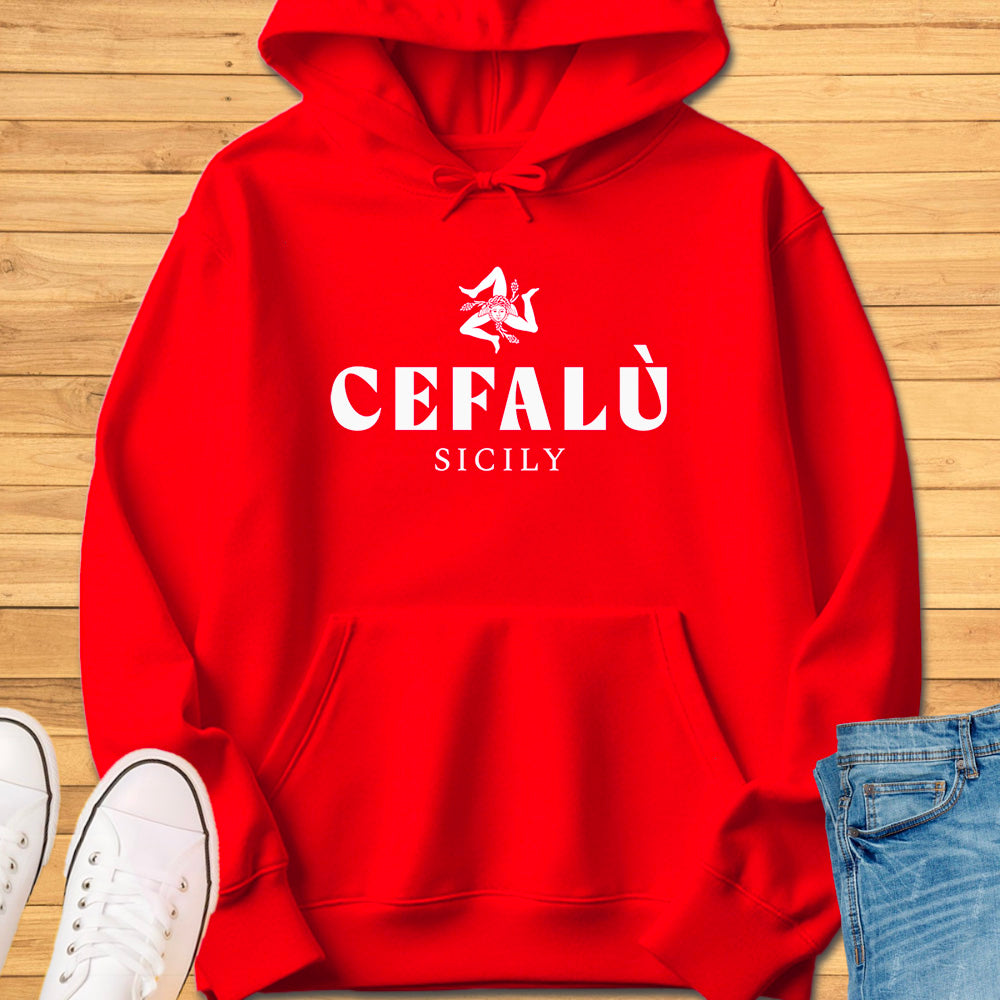 Cefalù Sicily Trinacria Hoodie