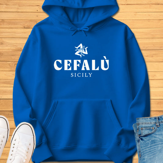 Cefalù Sicily Trinacria Hoodie